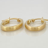 Candongas Juli Ovaladas 1.1 g / 1.7 cm Oro Amarillo 18K