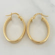 Candongas Tribal Ovaladas 2.6 g / 2.6 cm Oro Amarillo 18K