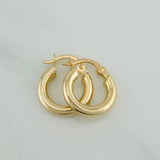 Candongas Jass 1.4gr / 1.5cm / Lisas Oro Amarillo $