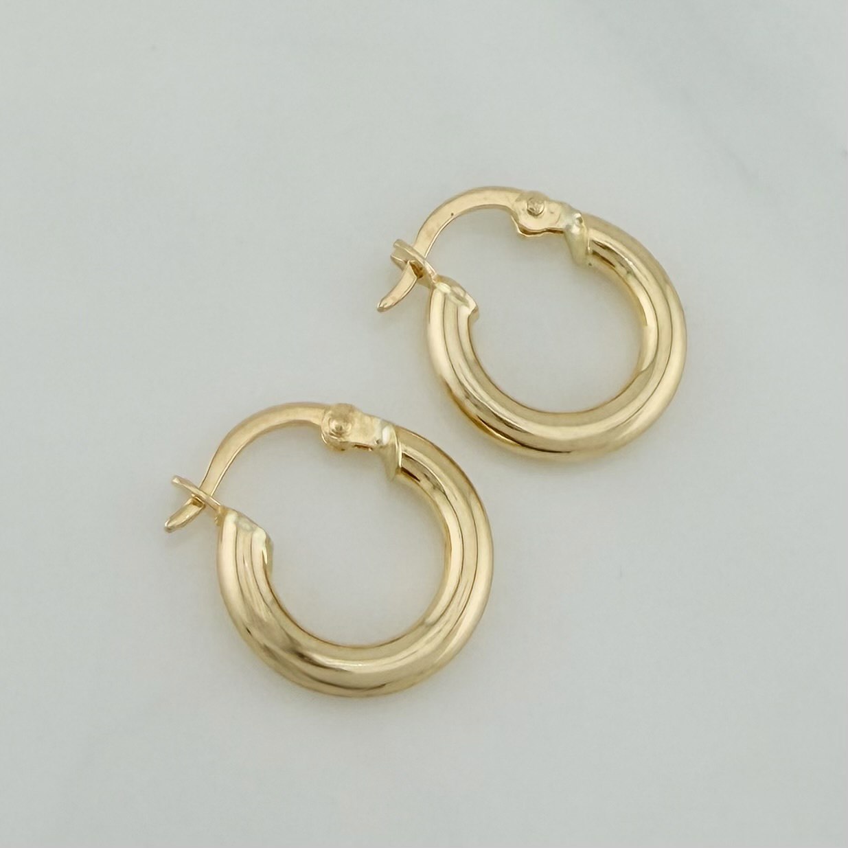 Candongas Jass 1.4gr / 1.5cm / Lisas Oro Amarillo $