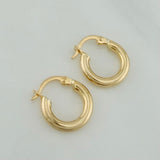 Candongas Jass 1.4gr / 1.5cm / Lisas Oro Amarillo $
