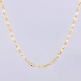 Cadena Crispeta 2.45g / 50cm / 2.67mm Oro Amarillo 18K