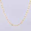 Cadena Crispeta 2.9g / 60cm / 2.2mm Oro Amarillo 18K