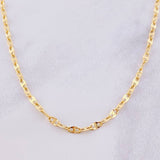 Cadena Crispeta 2.9g / 60cm / 2.7mm Oro Amarillo 18K