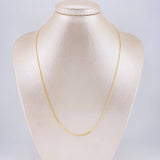 Cadena China 2.25g / 50.3cm / 1.8mm Oro Amarillo 18K