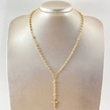 Rosario Virgen Milagrosa 10.65gr / 50cm / Oro Amarillo 18K