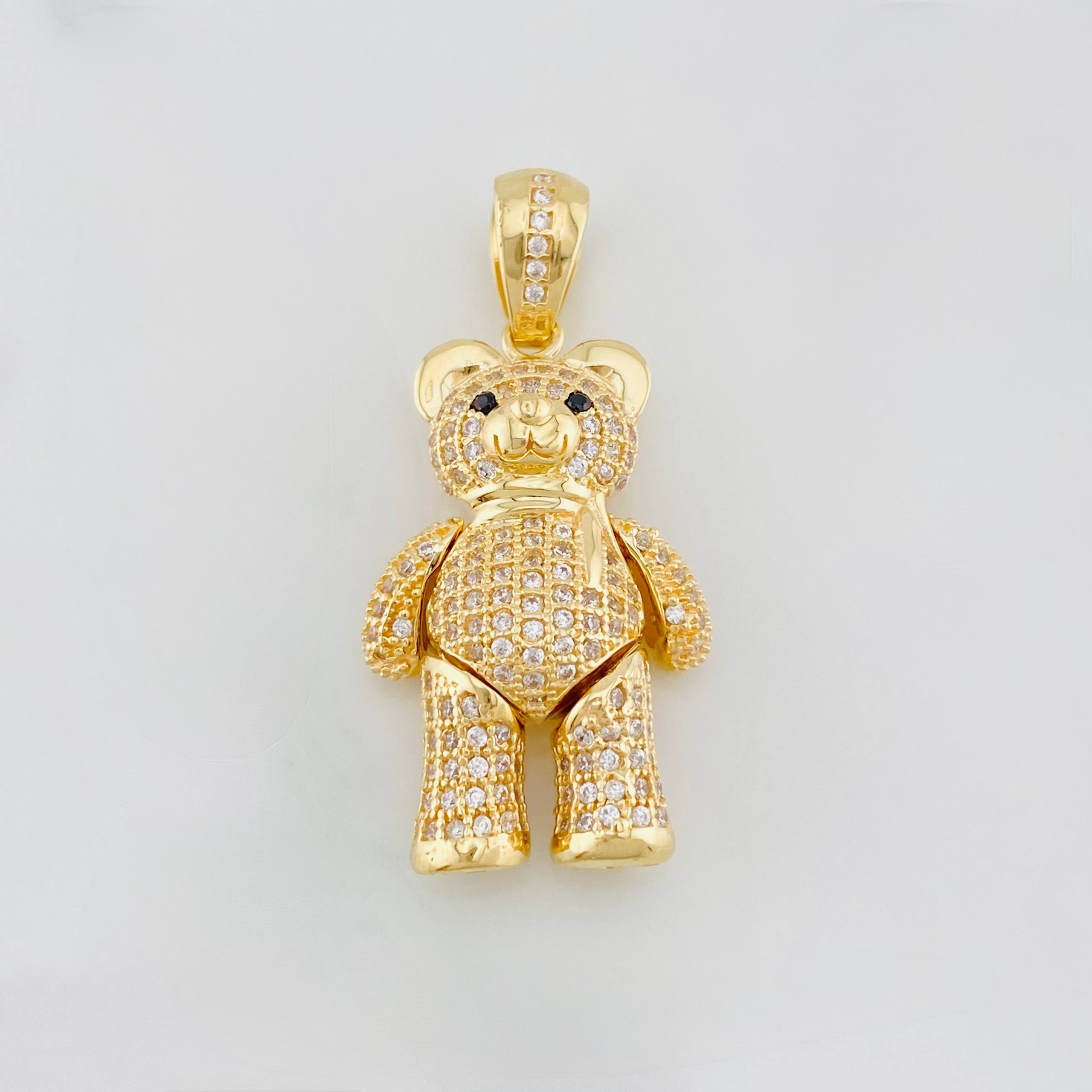 Dije Oso articulado 8.75g / 3.5cm Oro Amarillo 18K