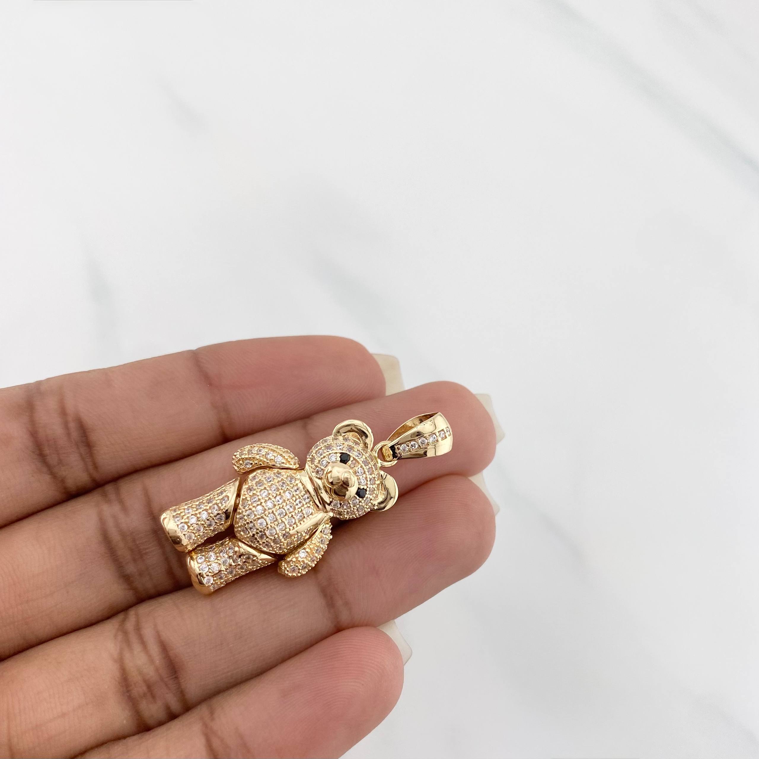 Dije Oso articulado 8.75g / 3.5cm Oro Amarillo 18K