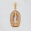 Dije Virgen guadalupe 5.65g / 4.3cm Oro Rosa 18K