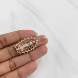 Dije Virgen guadalupe 5.65g / 4.3cm Oro Rosa 18K