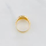 Anillo Corona 5.3g / T8 1/2 Tres Oros 18K