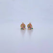 Topos Arbol Navideño 0.8gr / Circones Fuscias Verdes Azules Oro Amarillo 18K &