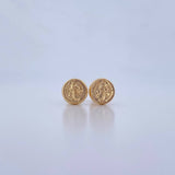 Topos San Benito 0.85gr / Troquelados Oro Amarillo 18K &