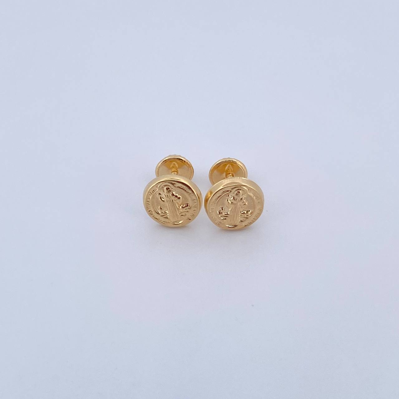 Topos San Benito 0.85gr / Troquelados Oro Amarillo 18K &