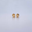 Topos Bola 0.6gr / 4mm Diamantadas Oro Amarillo 18K &