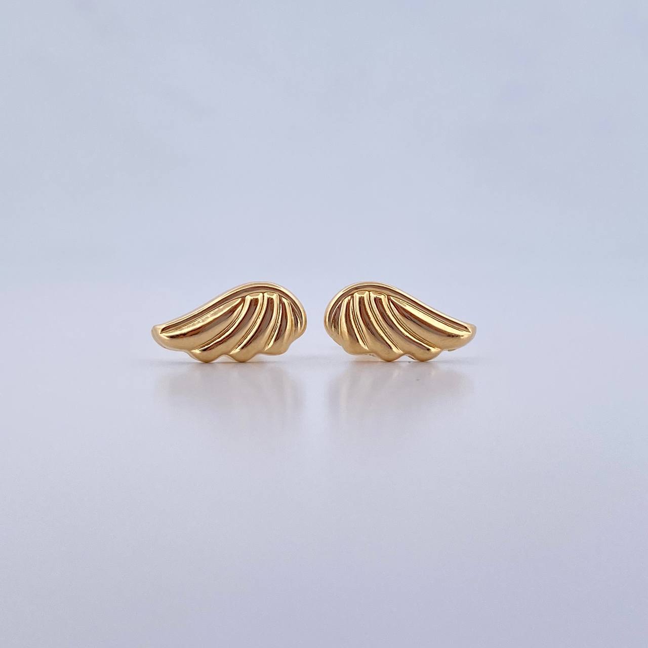 Topos Alas 1gr / Troqueladas Oro Amarillo 18K &