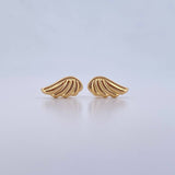 Topos Alas 1gr / Troqueladas Oro Amarillo 18K &