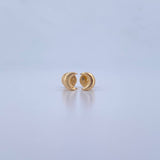 Topos Luna 0.5gr / Lisas Oro Amarillo 18K &