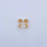 Topos Luna 0.5gr / Lisas Oro Amarillo 18K &