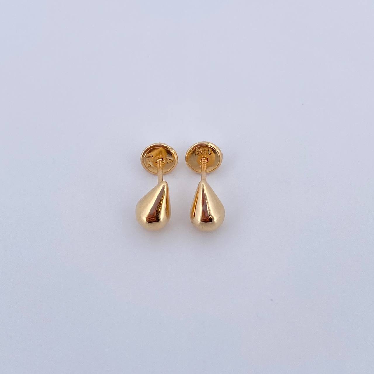 Topos Gota 0.7gr / Lisos Oro Amarillo 18K &