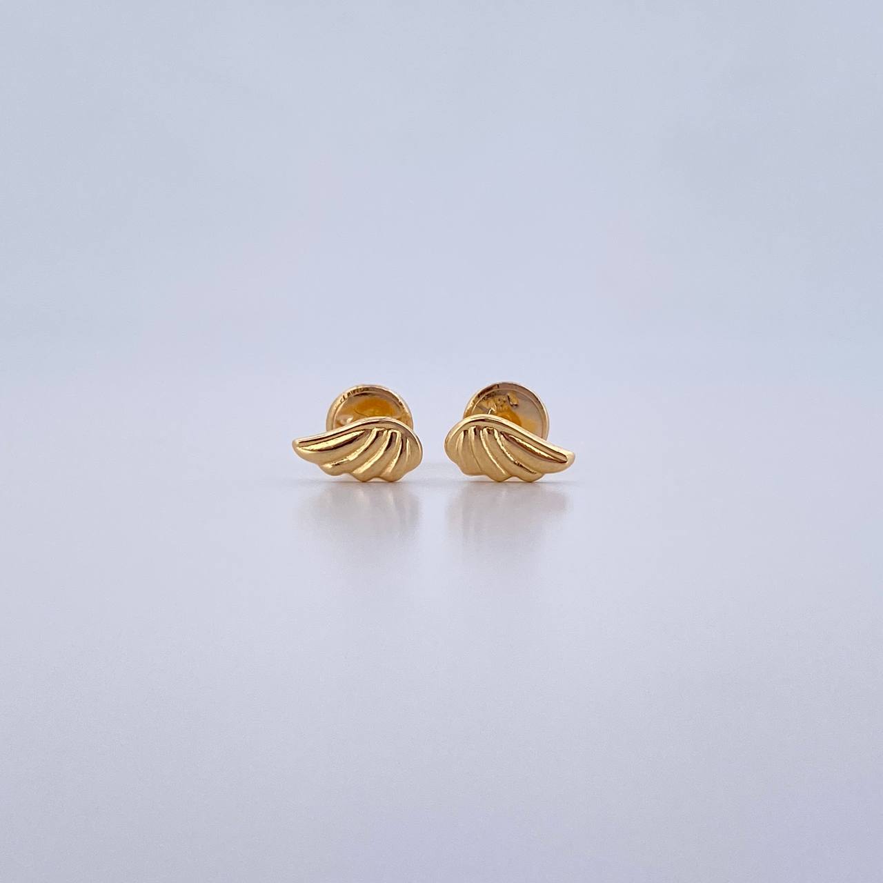 Topos Alas 0.5gr / Troqueladas Oro Amarillo 18K &