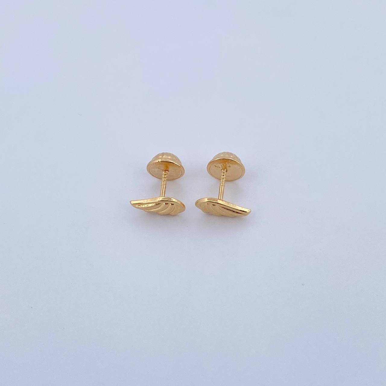 Topos Alas 0.5gr / Troqueladas Oro Amarillo 18K &