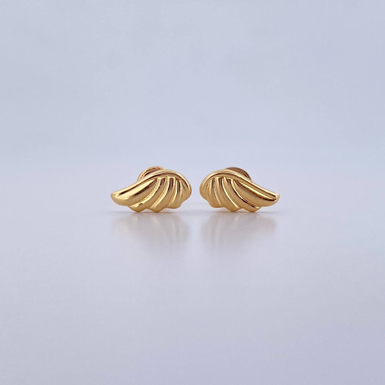 Topos Alas 0.7gr / Troqueladas Oro Amarillo 18K &