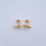 Topos Alas 0.7gr / Troqueladas Oro Amarillo 18K &