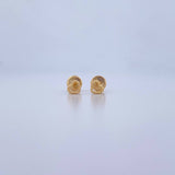 Topos Silueta Corazon 0.6gr / Punteados Oro Amarillo 18K &