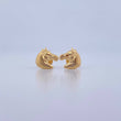 Topos Caballo 0.9gr / Liso Oro Amarillo 18K &