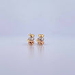 Topos Corazon Triple 0.65gr / Lisas Tres Oros 18K &