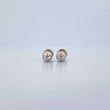 Topos Bola 0.7gr / 5mm Diamantada Oro Blanco 18K &