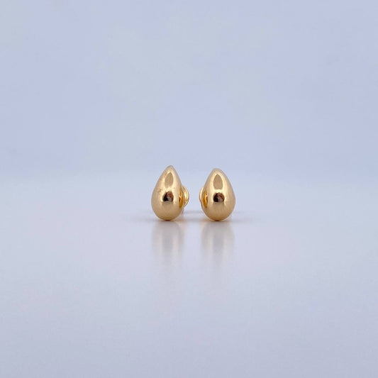 Topos Gota 0.55gr / 4mm Oro Amarillo 18K $