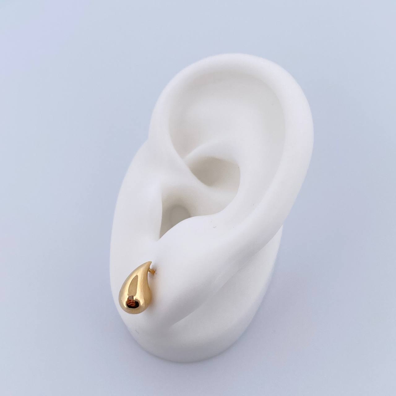 Topos Gota 1.1gr / 7mm Oro Amarillo 18K $