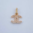 Dije Ola Cruzada 0.5gr / 1.5cm / Oro Amarillo 18K &