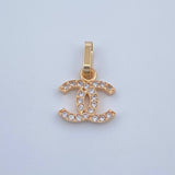 Dije Ola Cruzada 0.5gr / 1.5cm / Oro Amarillo 18K &