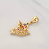 Dije Pajaro 2.2g / 2.8cm Oro Amarillo 18K