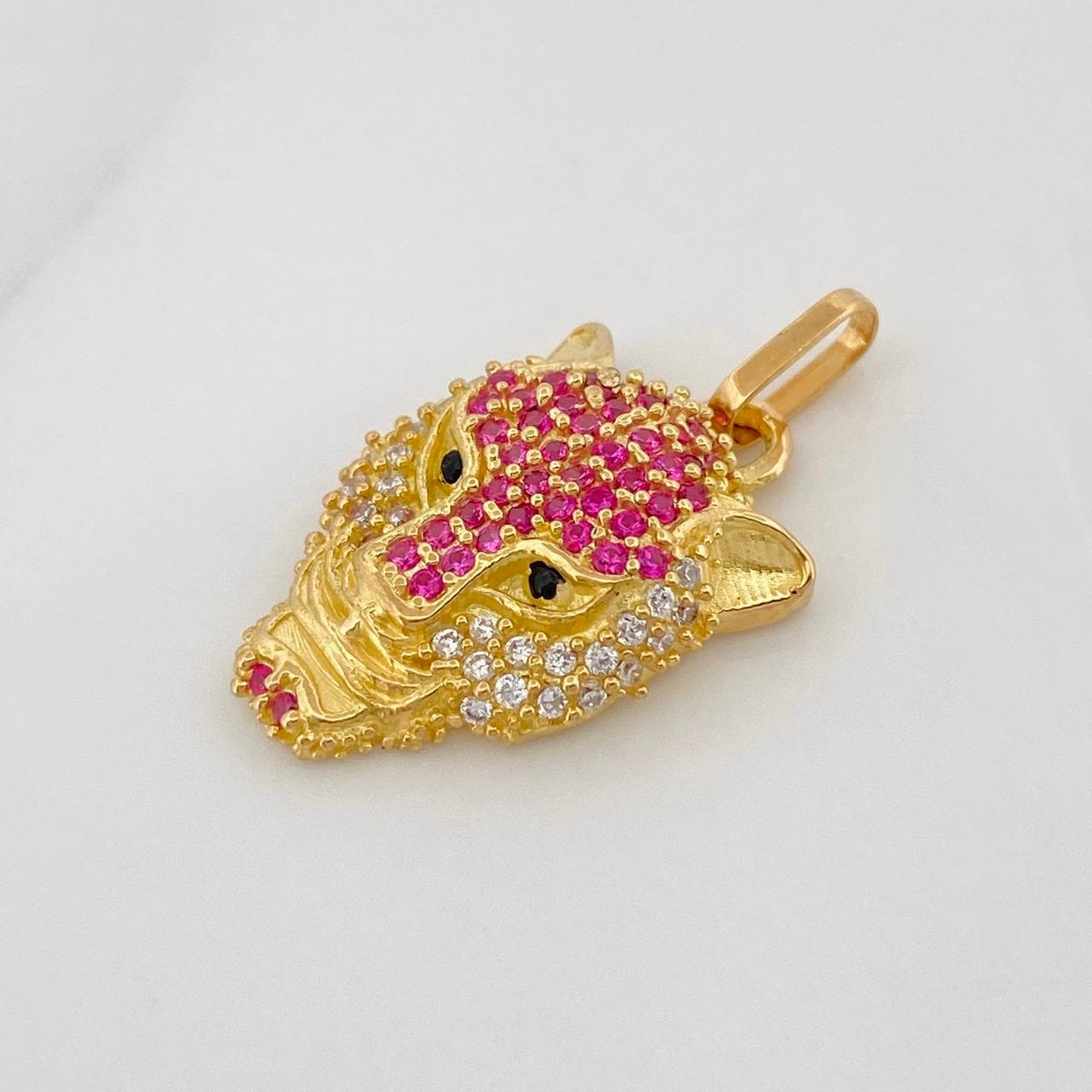 Dije Rostro Pantera 2.75g / 2.5cm Oro Amarillo 18K