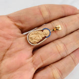 Dije Virgen del Carmen 4.15g / 3cm Oro Amarillo 18K