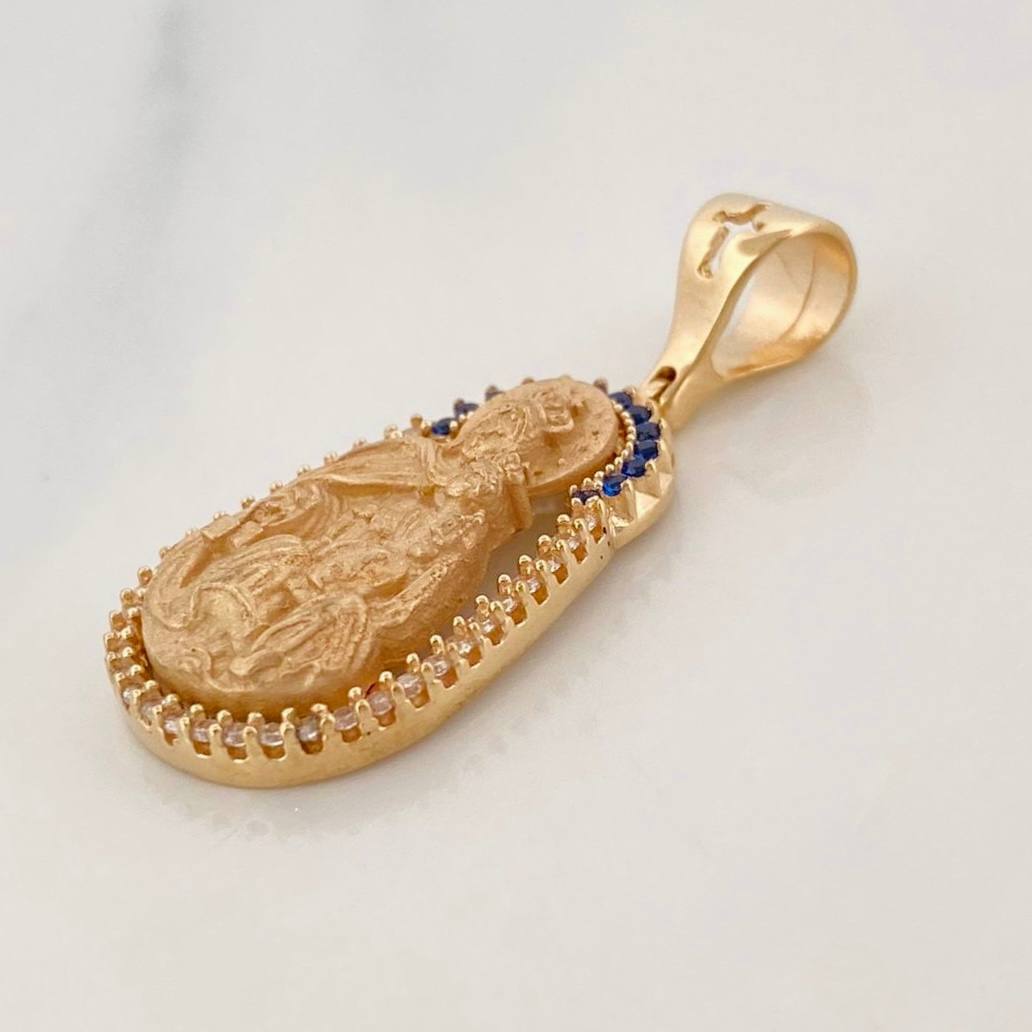 Dije Virgen del Carmen 4.15g / 3cm Oro Amarillo 18K