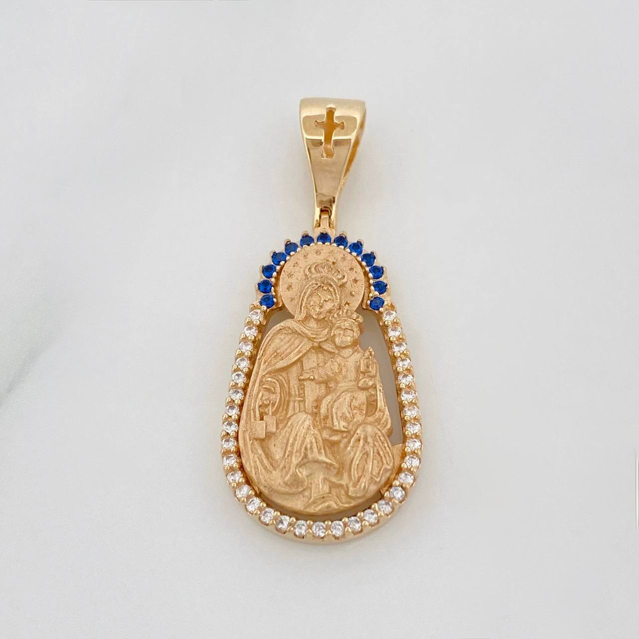 Dije Virgen del Carmen 4.15g / 3cm Oro Amarillo 18K