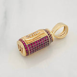 Dije Bebida 8.1g / 3cm Tres Oros 18K