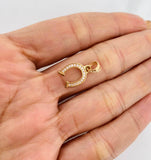 Dije Herradura 1.05g / 2cm Oro Amarillo 18K