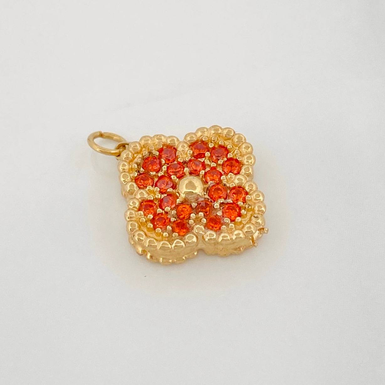 Dije Trebol 2.75g / 1.5cm Oro Amarillo 18K