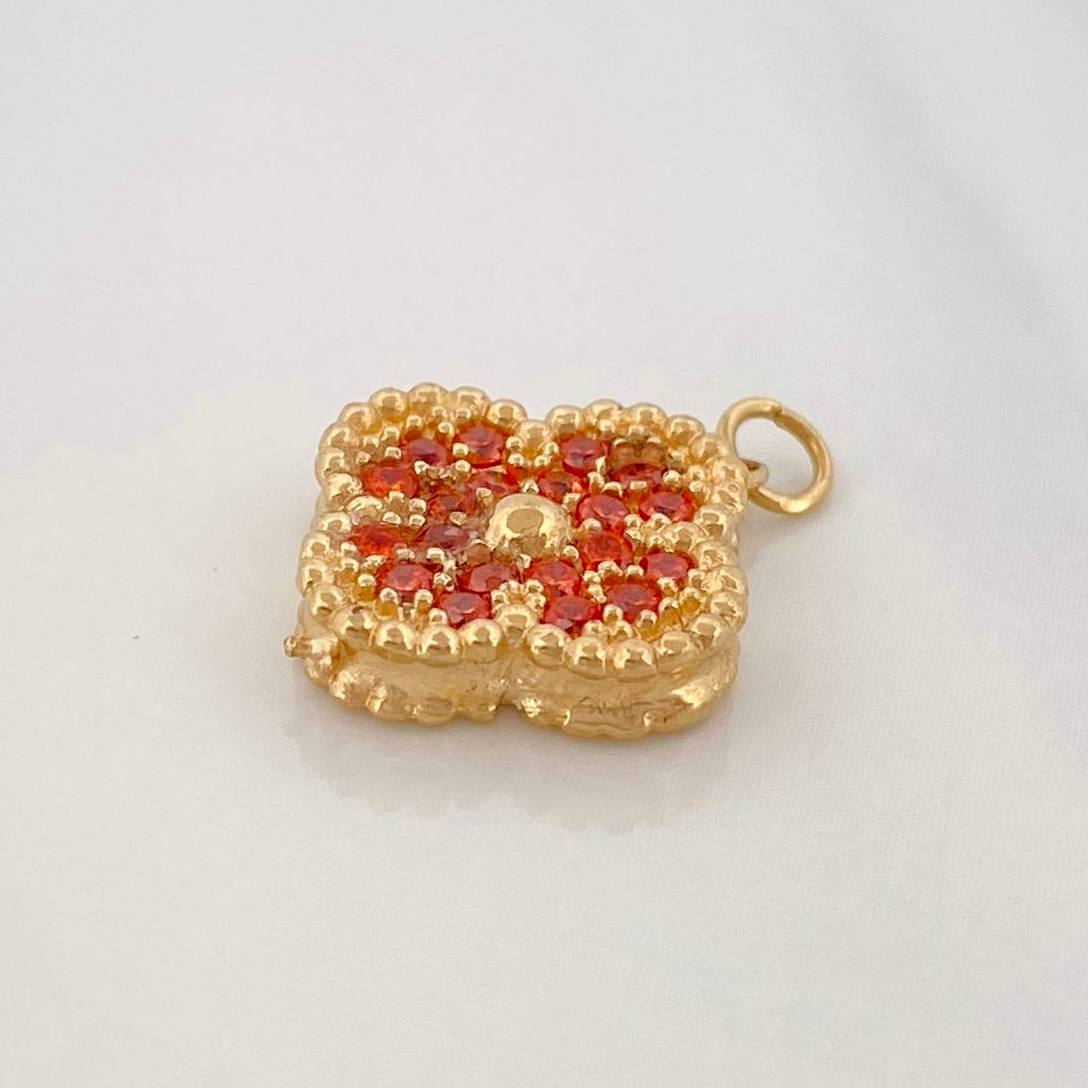 Dije Trebol 2.75g / 1.5cm Oro Amarillo 18K