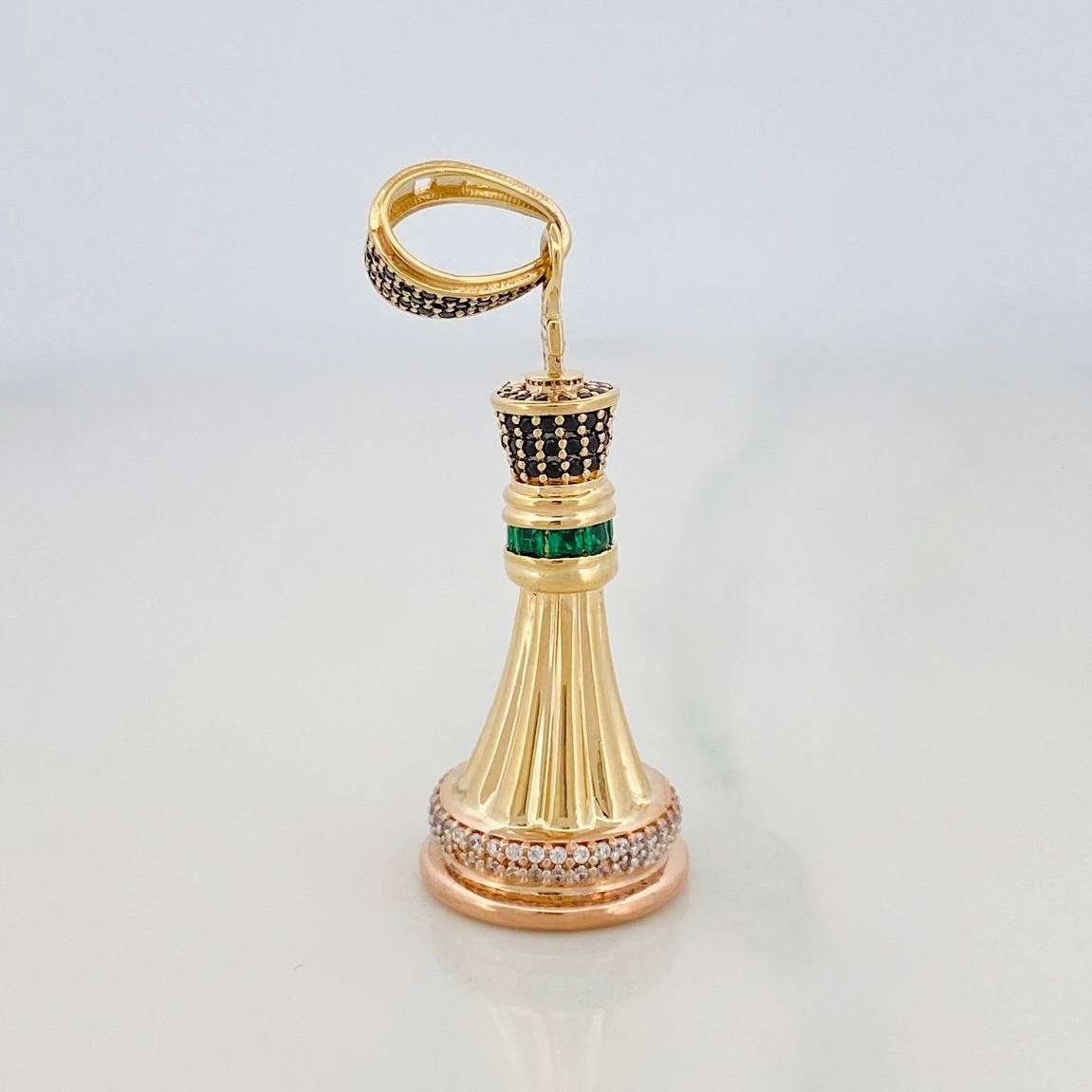 Dije Rey Ajedrez 10.2g / 5cm Tres Oros 18K