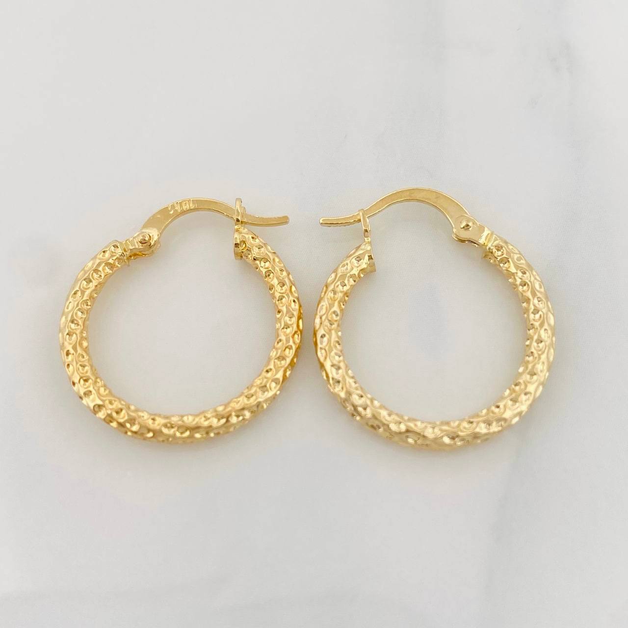 Candongas Tefi 1.45g / 2cm Oro Amarillo 18K