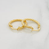 Candongas Tefi 1.45g / 2cm Oro Amarillo 18K