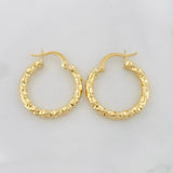 Candongas Yudi 1.7g / 2cm Oro Amarillo 18K