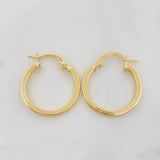 Candongas Vick 1.15g / 2cm Oro Amarillo 18K